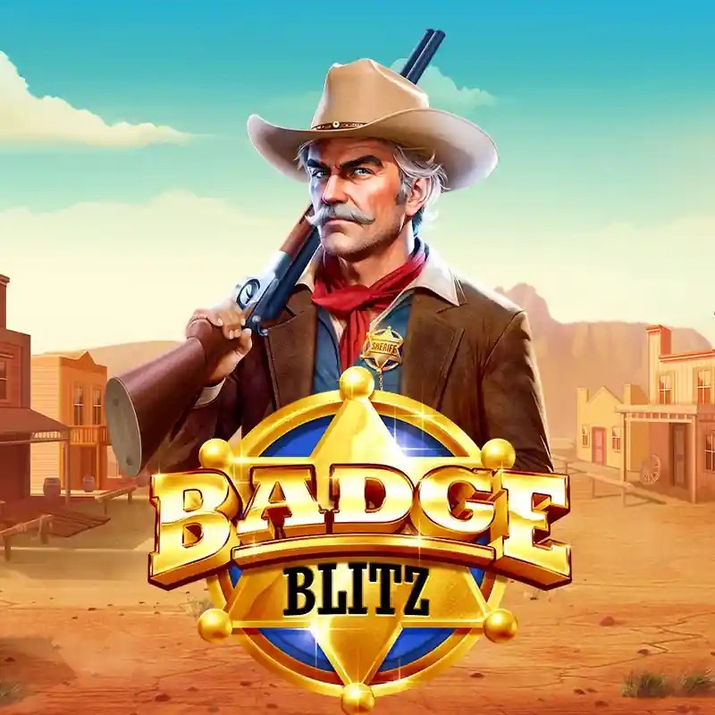 Slots logo of Badge Blitz from Pragmatic Play at Westace Casino