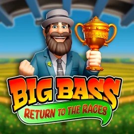 Big Bass Return to the Races logo – Slots by Pragmatic Play at Westace Casino