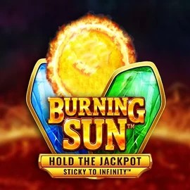 Burning Sun online game logo by Wazdan on west-acecasino.com