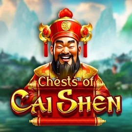 Chests of Cai Shen by Pragmatic Play, showcased at west-acecasino.com – game logo