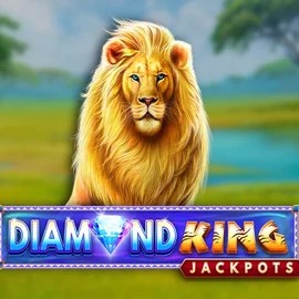 Try Diamond King Jackpots slot by SpinPlay Games on west-acecasino.com – logo image