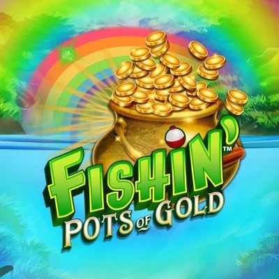 Fishin Pots Of Gold by Gameburger Studios, showcased at west-acecasino.com – game logo