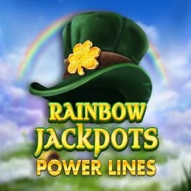 Enjoy Rainbow Jackpots Power Lines by Red Tiger Gaming – logo hosted on west-acecasino.com