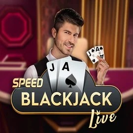 Speed Blackjack online game logo by Pragmatic Play on west-acecasino.com