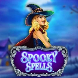 Spooky Spells slot logo by Novomatic at Westace Casino