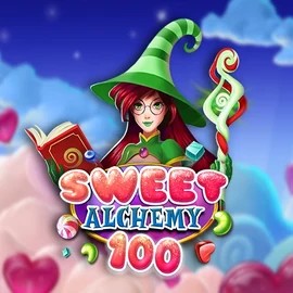 Sweet Alchemy 100 online game logo by Play'n GO on west-acecasino.com