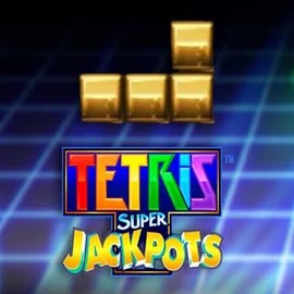 Jackpots logo of Tetris Super Jackpots from WMS at Westace Casino