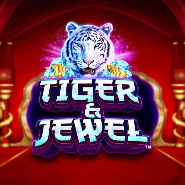 Official Slots logo: Tiger and Jewel by Greentube at Westace Casino